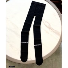Balenciaga Logo Pantyhose Tights