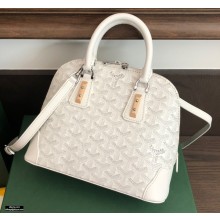 Goyard Vendome Mini Bag White
