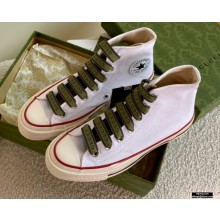 Gucci x Converse Canvas High-top Sneakers 04 2021