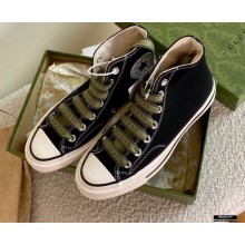 Gucci x Converse Canvas High-top Sneakers 01 2021