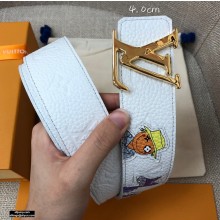 Louis Vuitton Width 4cm Belt LV85