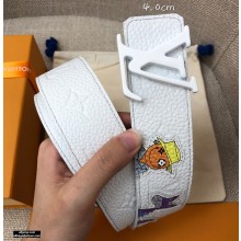 Louis Vuitton Width 4cm Belt LV86
