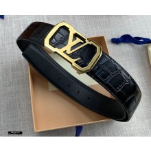 Louis Vuitton Width 4cm Belt LV73