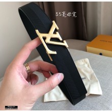 Louis Vuitton Width 3.5cm Belt LV104
