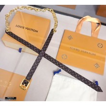 Louis Vuitton Width 1.3cm Belt LV170