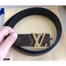 Louis Vuitton Width 3cm Belt LV114