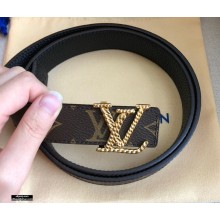 Louis Vuitton Width 3cm Belt LV116