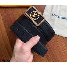 Louis Vuitton Width 4cm Belt LV76