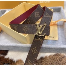 Louis Vuitton Width 3cm Belt LV131