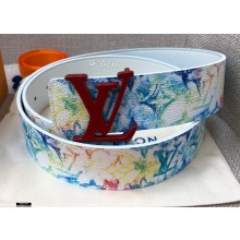 Louis Vuitton Width 4cm Belt LV137