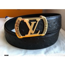 Louis Vuitton Width 3.8cm Belt LV154