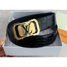 Louis Vuitton Width 4cm Belt LV71