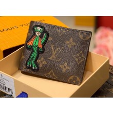 Louis Vuitton Monogram Canvas Slender Wallet M80156 Zoom with Friends 2021