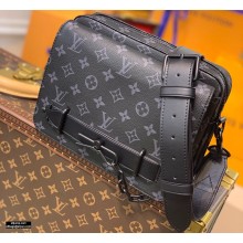 Louis Vuitton Monogram Eclipse Canvas Steamer Messenger Bag M45585 2021