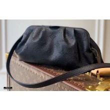 Louis Vuitton Mahina Perforated Leather Scala Mini Pouch Bag M80093 Black 2021