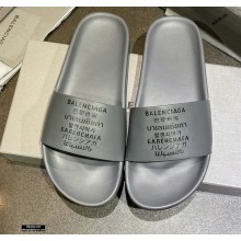 Balenciaga Logo Piscine Pool Slides Sandals 24 2021