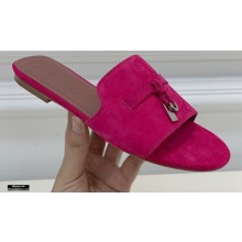 Loro Piana Suede Summer Charms Sandals 05