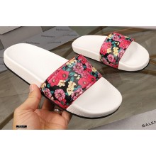 Balenciaga Logo Piscine Pool Slides Sandals 08 2021