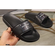 Balenciaga Logo Piscine Pool Slides Sandals 11 2021