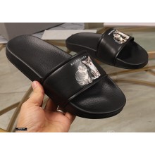 Balenciaga Logo Piscine Pool Slides Sandals 04 2021