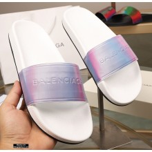 Balenciaga Logo Piscine Pool Slides Sandals 10 2021