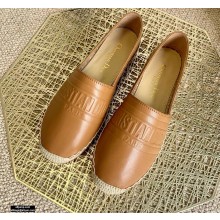 Dior Granville Espadrilles In Embossed Lambskin Khaki 2021