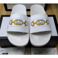 Gucci Rubber Slide Sandals 11 2021