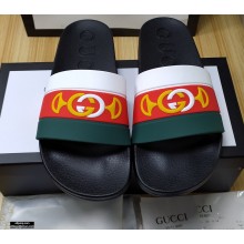 Gucci Rubber Slide Sandals 15 2021