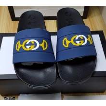 Gucci Rubber Slide Sandals 14 2021