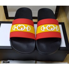 Gucci Rubber Slide Sandals 17 2021