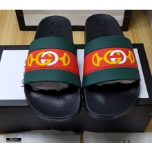 Gucci Rubber Slide Sandals 18 2021
