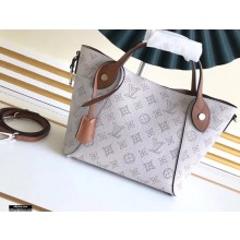 Louis Vuitton Mahina Perforated Leather Hina PM Bag M55551 Brume Grey 2021