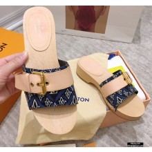 Louis Vuitton Lock It Flat Mules with Front Strap 02 2021