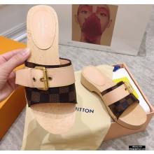 Louis Vuitton Lock It Flat Mules with Front Strap 04 2021