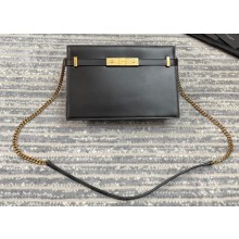 Saint Laurent Manhattan Box Pochette Bag 636478 Black
