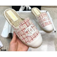 Chanel CC Logo Espadrilles Mules G37482 02 2021