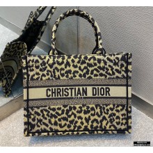 Dior Small Book Tote Bag in Beige Multicolor Mizza Embroidery 2021