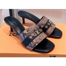 Louis Vuitton Monogram Studs Heel Revival Mules 01 2021