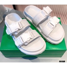 Bottega Veneta Magic Loop Slides White 2021