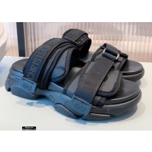 Dior Magic Loop Slides Black 2021