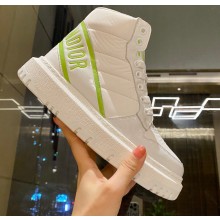 Dior Quilted Nylon D-Player Sneakers White/Green 2021Dior Quilted Nylon D-Player Sneakers White/Green 2021