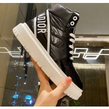 Dior Quilted Nylon D-Player Sneakers Black 2021