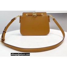 Fendi Touch Leather Bag Brown 2021