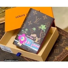 Louis Vuitton Monogram Canvas Passport Cover Print M80858 2021