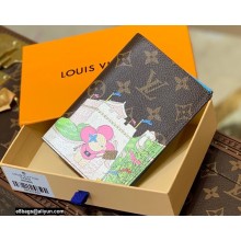 Louis Vuitton Monogram Canvas Passport Cover Print M80866 2021