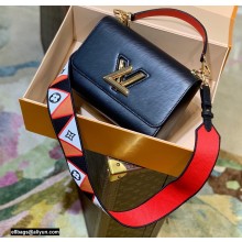 Louis Vuitton Epi Leather Twist MM Bag Karakoram M59027 Black 2021