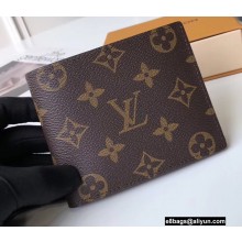 Louis Vuitton Amerigo Wallet Monogram Canvas