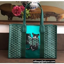 Goyard Villette Tote Bag Green
