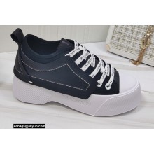 JW Anderson Leather and Canvas Low-Top Sneakers 02 2021