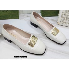 Gucci Heel 3cm Ballet Flats with G Buckle 03 2021